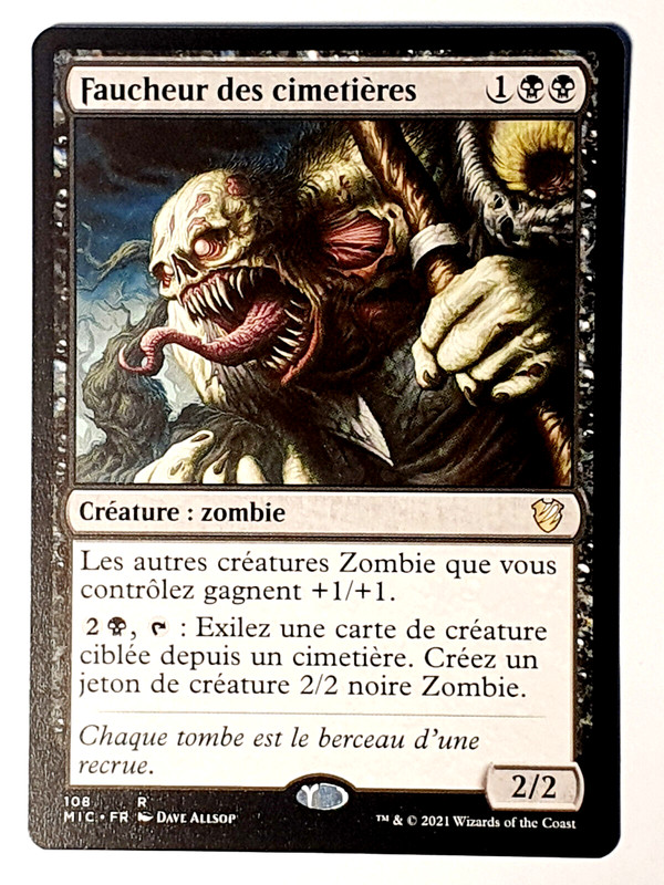 Faucheur Des CimetiÃ¨Res Cemetery Reaper    Mtg Magic Vf