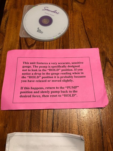 SAUNDERS CERVICAL TRACTION DEVICE WITH CARRYING CASE, MANUAL, DVD