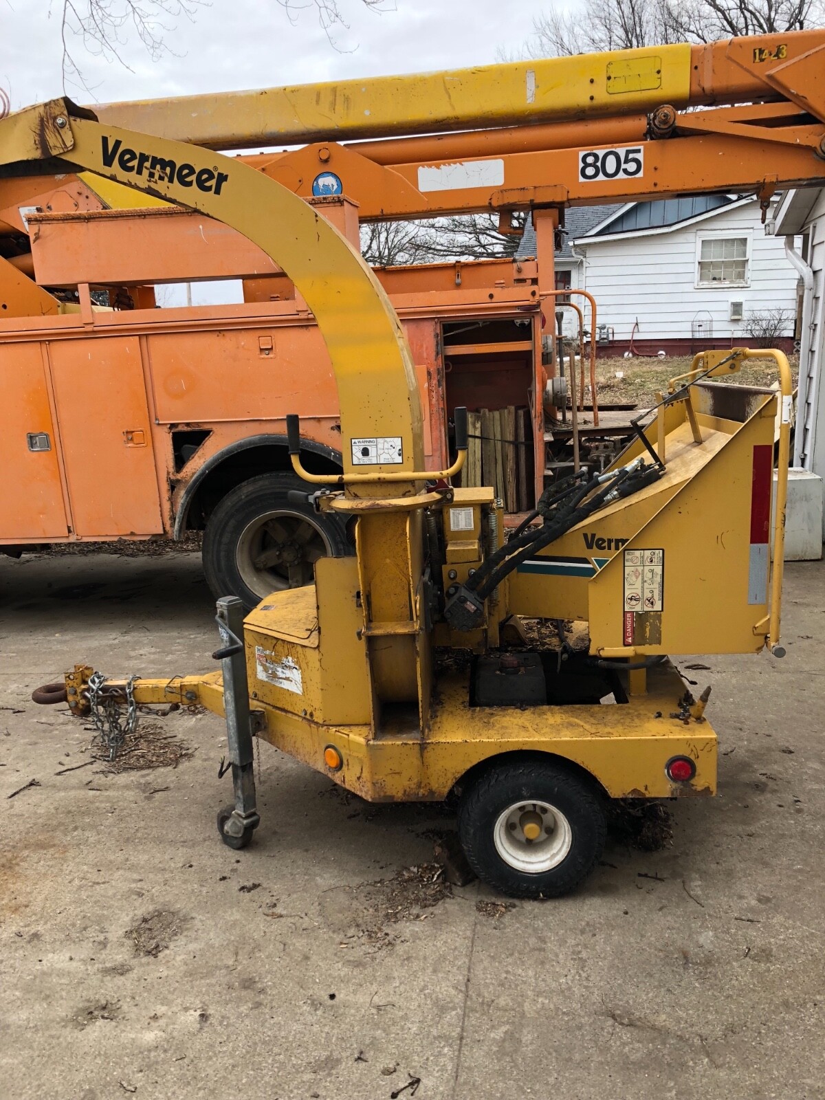 vermeer wood chipper