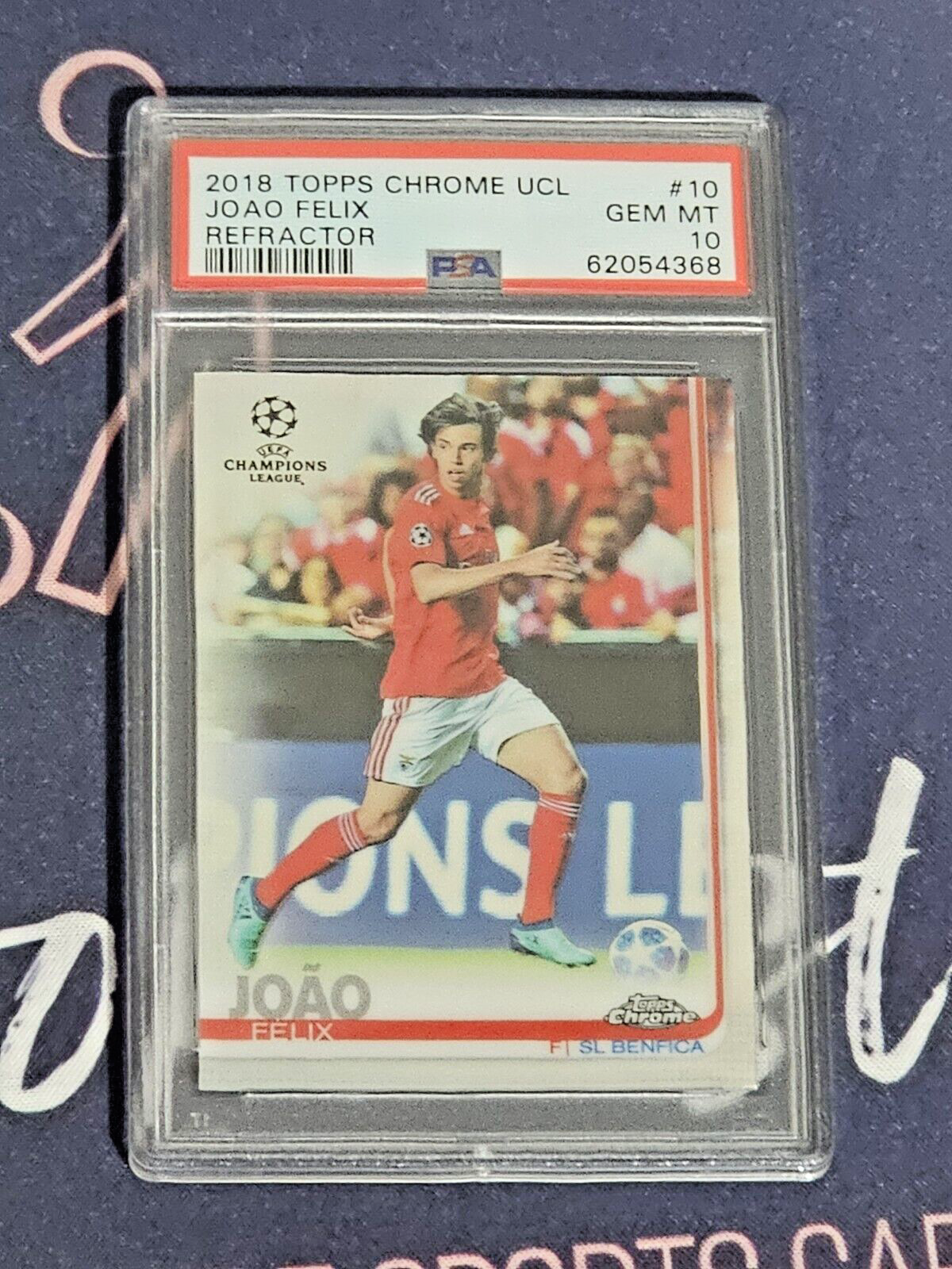 2018 Topps Chrome UCL - Rookie Refractor - Joao Felix #10