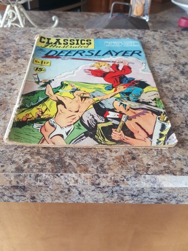 Classics illustrated Deerslayer 1944 october   No 17  10 cents