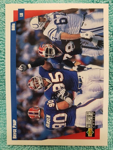 1997 COLLECTOR'S CHOICE BRYCE PAUP ##113 BUFFALO BILLS | eBay