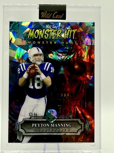 2024 Wild Card Haunted Hits Peyton Manning Pumpkin 1/1 | eBay