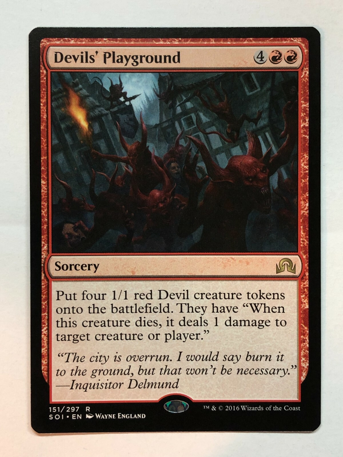 Burn from Within 2x FOIL SOI MTG Shadows Over Innistrad Rare MINT red Burn from Within 2x FOIL SOI MTG Shadows Over Innistrad Rare MINT red