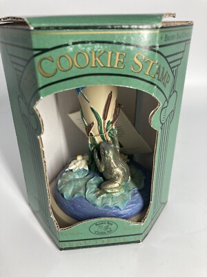 Brown Bag Cookie Art Stamp Frog New In Box