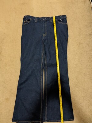 Great Western Garment (GWG) Scrubbies 818-0818 2716-9B Vintage Flare Jeans 44x34