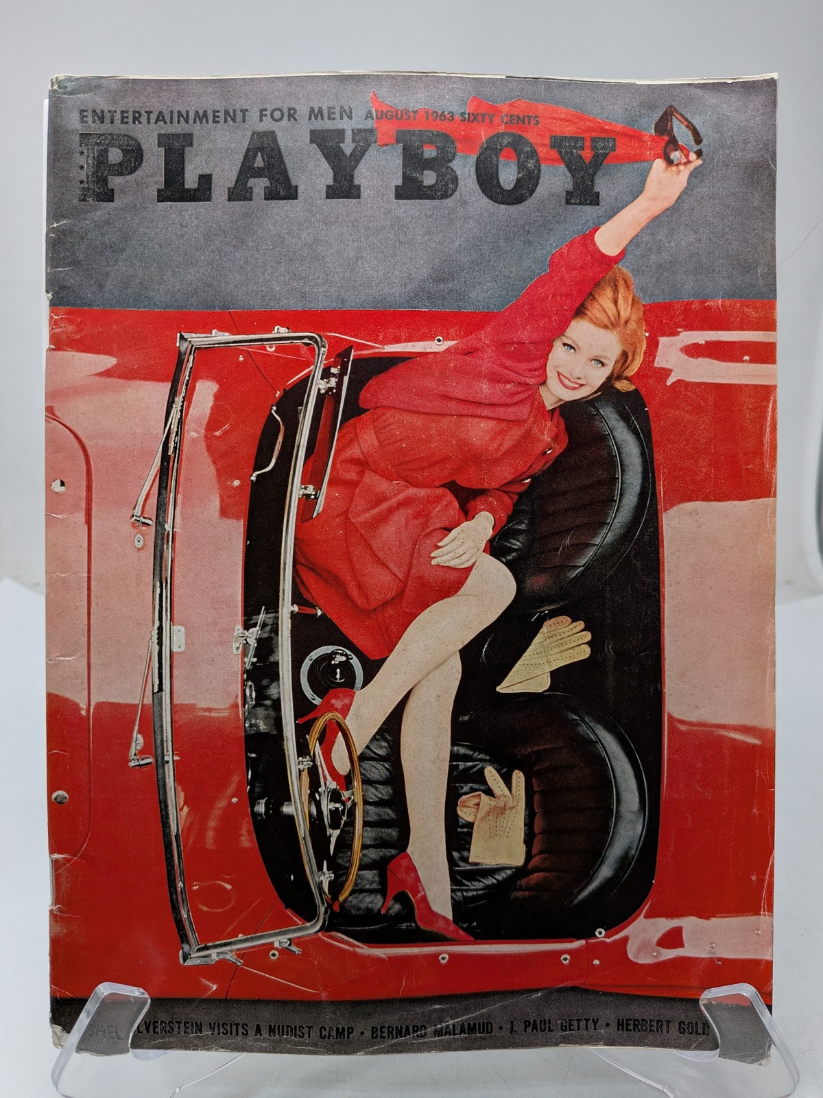 Playboy Magazine August 1963 🔥 CG Nancy Perry 🔥 PM Phyllis Sherwood 🔥 F