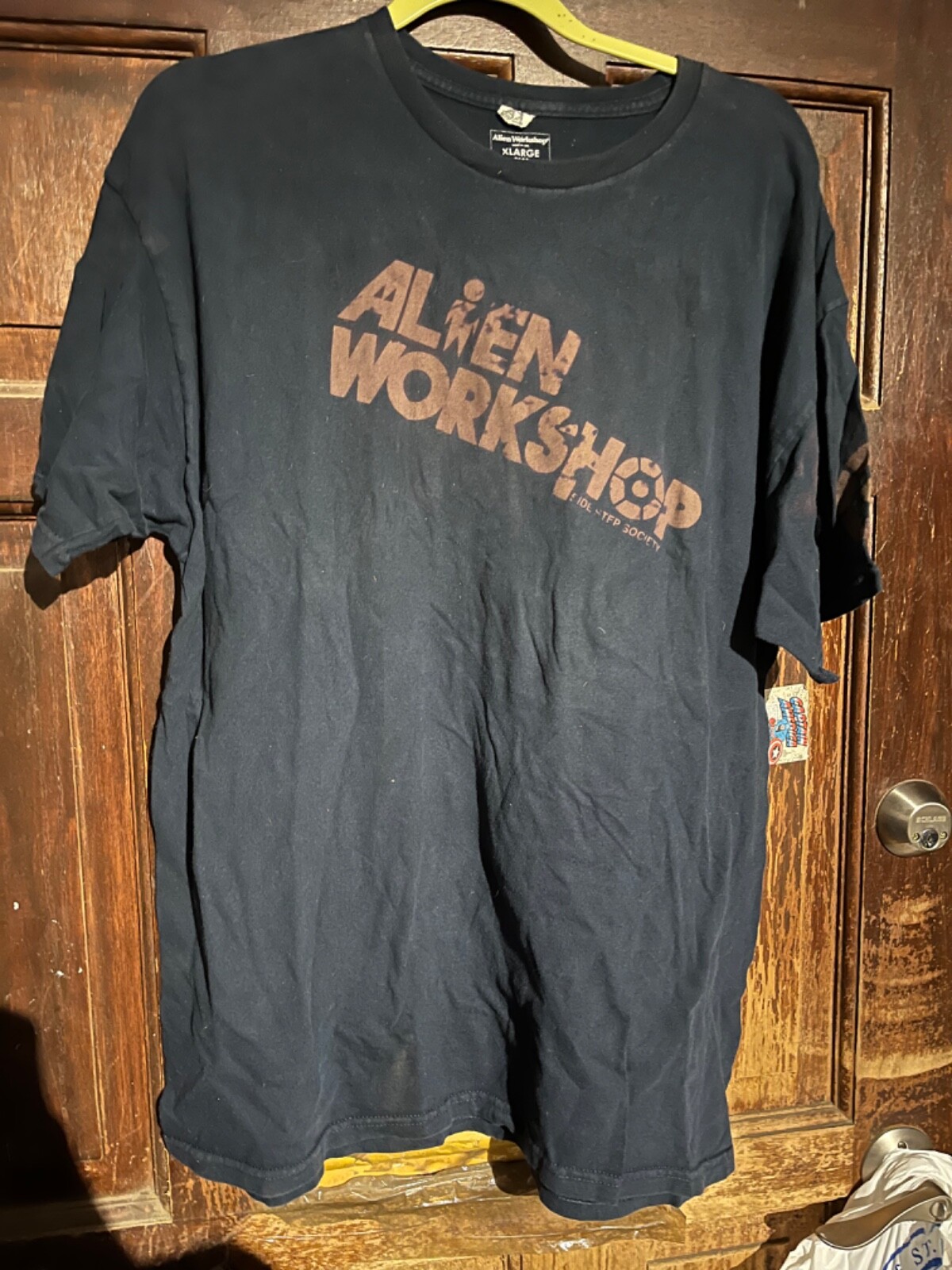 Vintage Alien Workshop Skateboard T-Shirt Navy XL | eBay