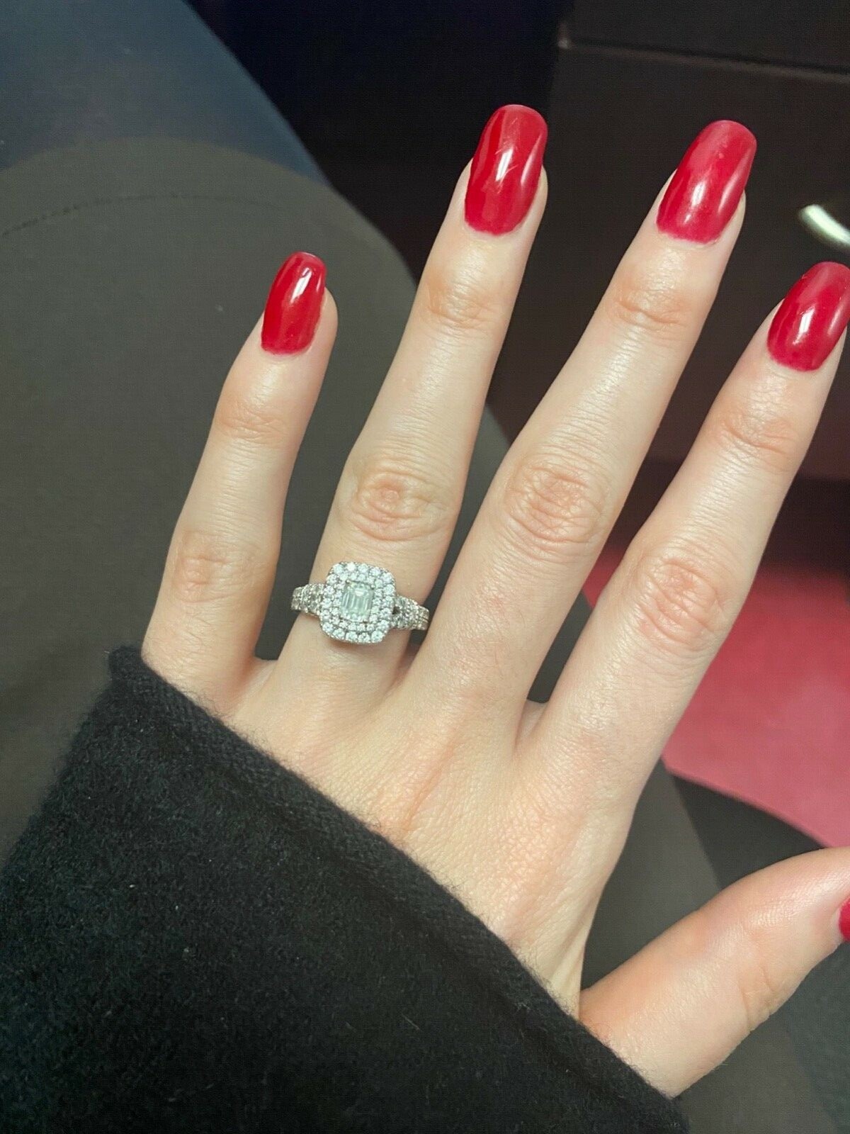 Diamond Ring from Zales. Natural Diamond 1.19 Carat VS2 Clarity. GIA Certified.