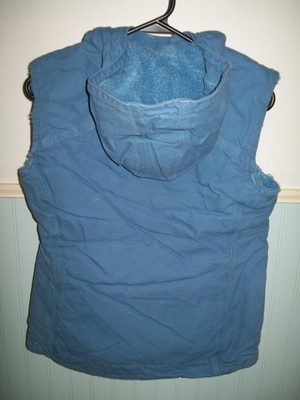 Carhartt Women's Hoody Duck Cloth Vest XS  
