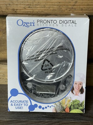 Ozeri ZK14 Pronto Digital Multifunction Kitchen and Food Scale OPEN BOX