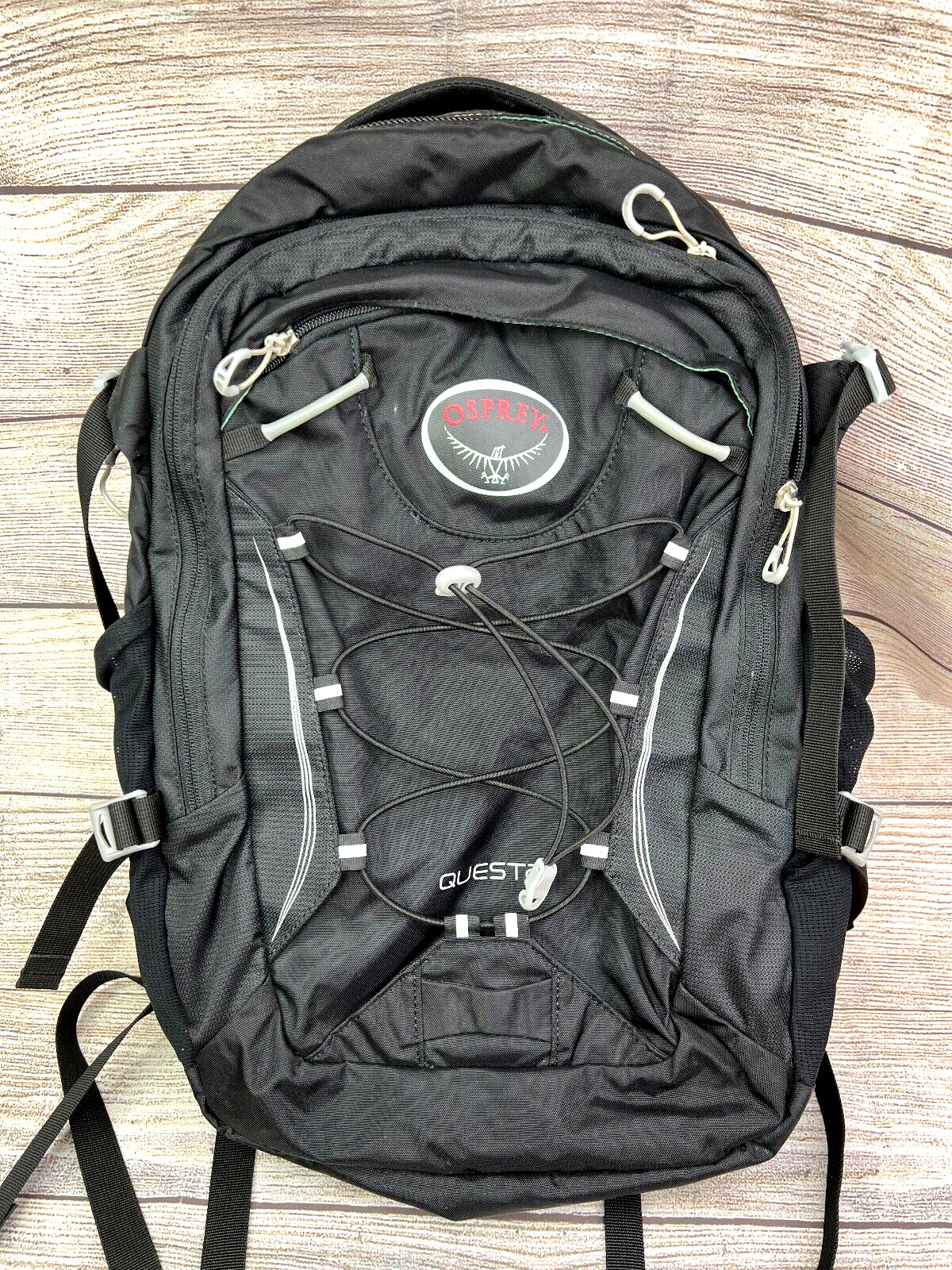 Women s Osprey Questa 24 Seven Series 26L Outdoor Hiking Laptop Backpack Black eBay