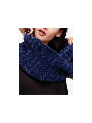 

Женский темно-синий шарф FREE PEOPLE Infinity, Navy