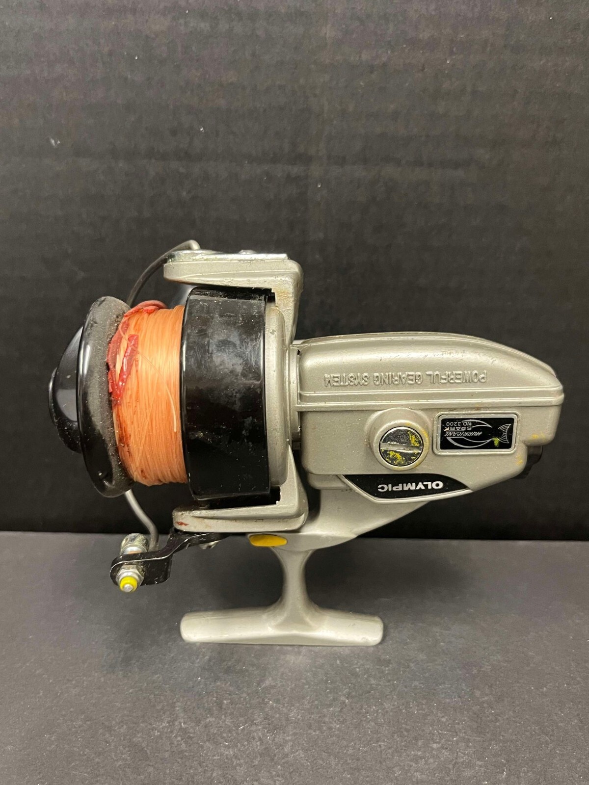 VINTAGE OLYMPIC SPARK 3200 SPINNING REEL | eBay