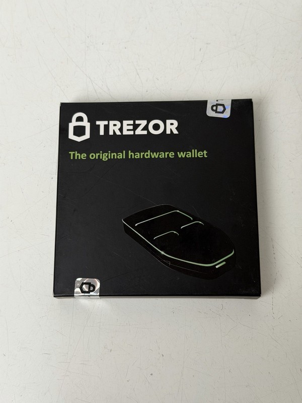 New Original Trezor Cryptocurrency Hardware Wallet