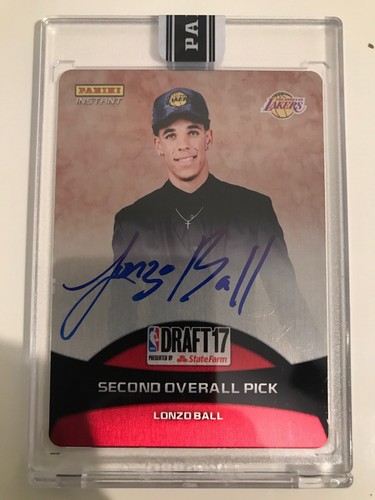 Panini Instant 2017-18 Next Day RPS Metal Rookie Auto Lonzo