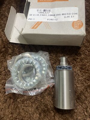  IFM EFECTOR 100 INDUCTIVE SENSORS,PROX,30MM DIA MICRO CON 1106372  115742