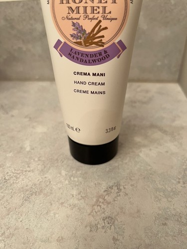 Perlier Honey Miel Lavender and Sandalwood Hand Cream New and Sealed