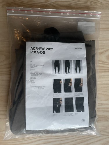 Acronym P31A-DS Pants Men's Medium RAF Green FW 2021