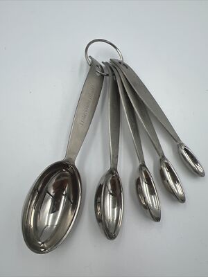 Cuisipro Stainless Steel Measuring Spoon Set, 5 Piece