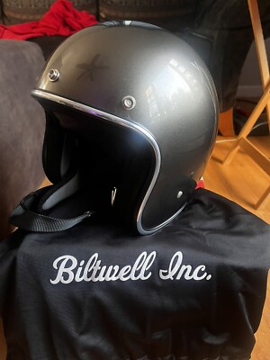 Biltwell Bonanza Helmet Large Chopper Cafe racer