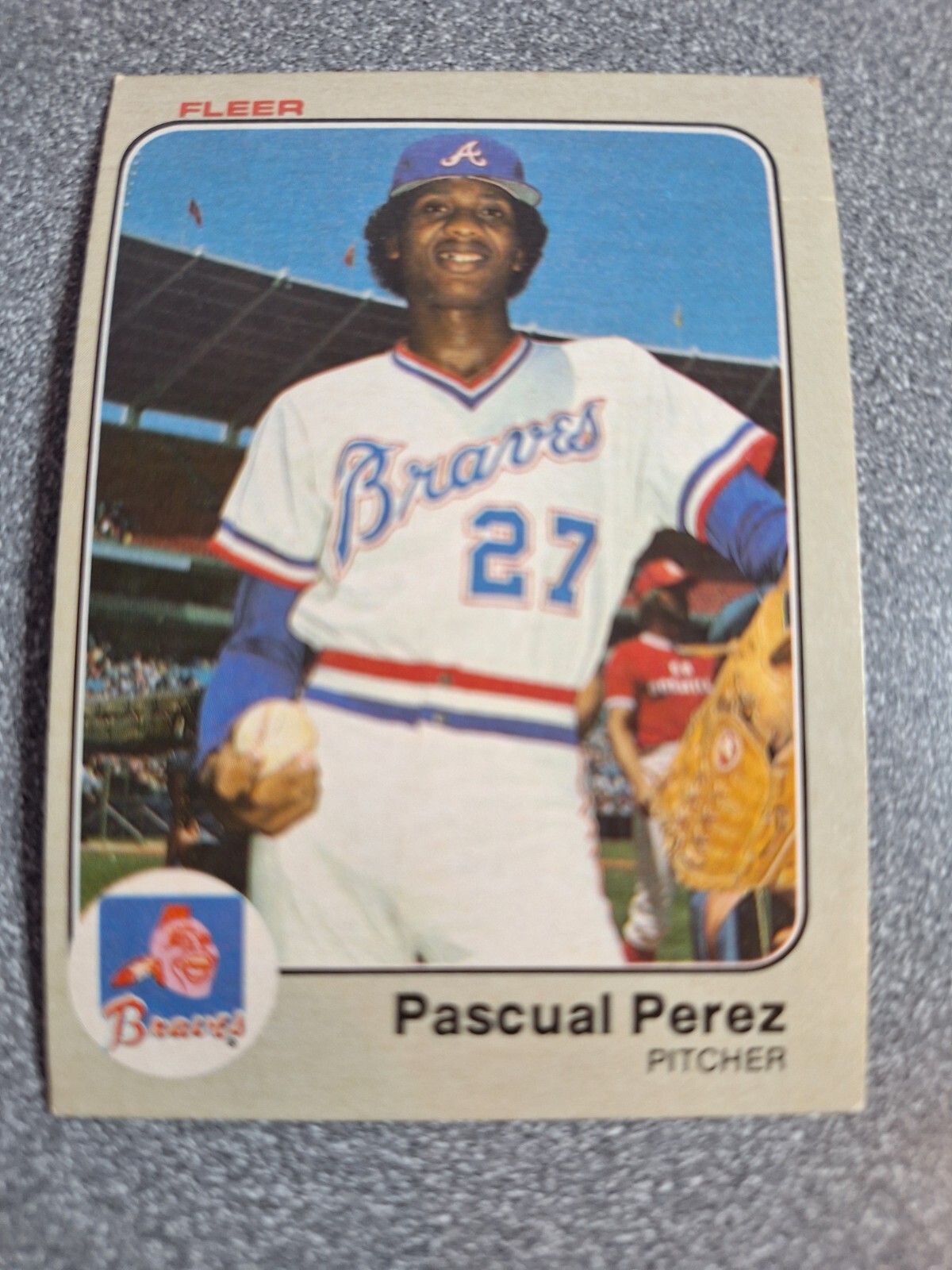 1983 Fleer - #144 Pascual Perez  e492