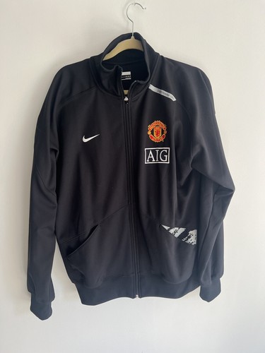 Vintage Rare Nike Manchester United Nylon Track Jacket Size