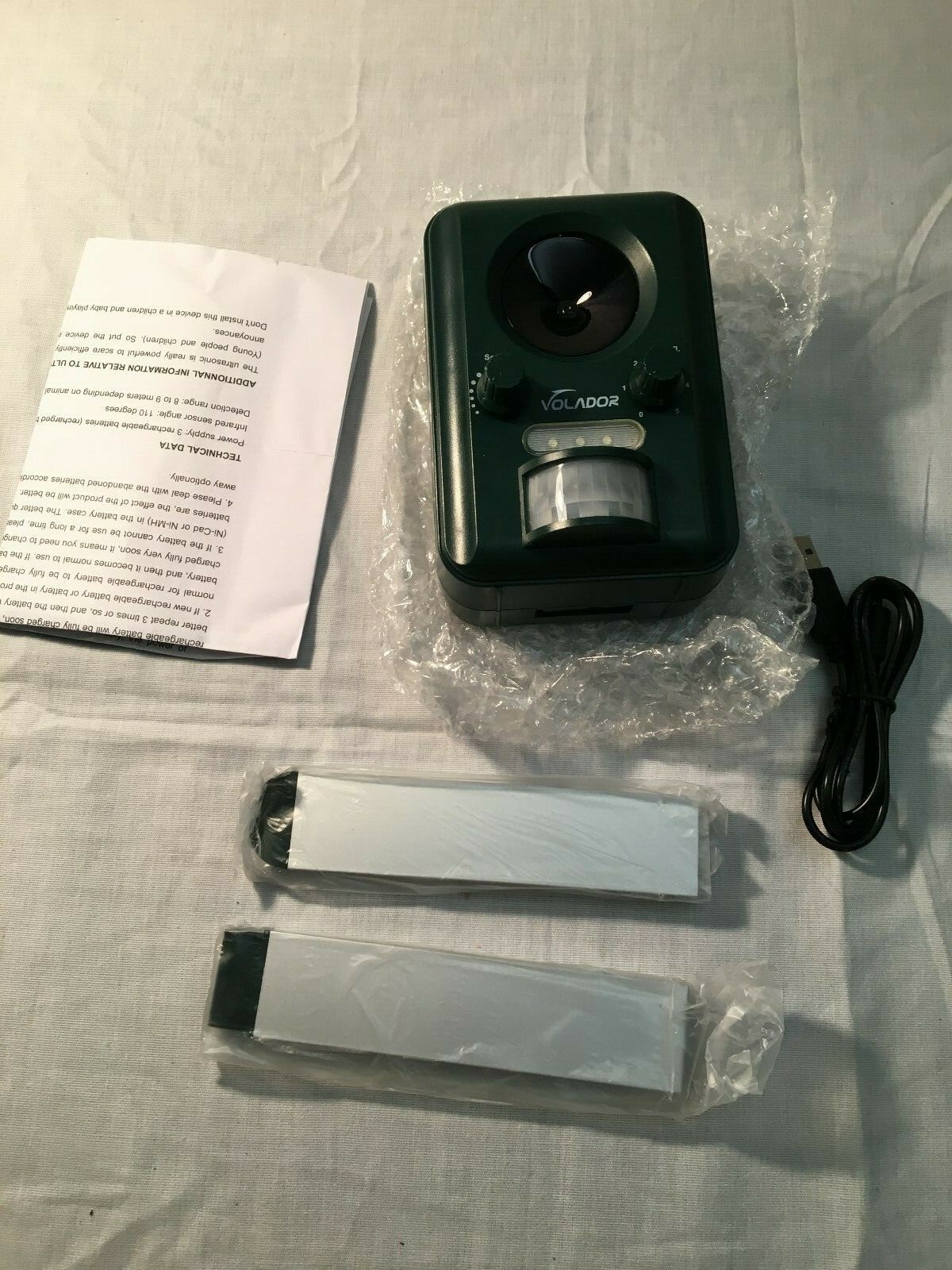 Volvador Solar Animal Repeller High Frequency Garden Yard