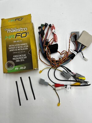 Idatalink Maestro HRN-HRR-FO1 Plug and Play Harness for Select Ford Vehicles