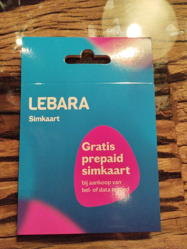 Carte Sim Lebara Pays Bas +31 6 17 17 51 73