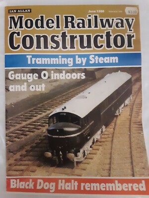 Model Railway Constructor #625 Jun 1986 FREE SHIPPING British Black Dog Halt NEW