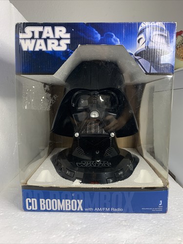 洋楽 VADER CD Darth Vader Star Wars CD Boombox AM/FM Radio Jazwares Inc