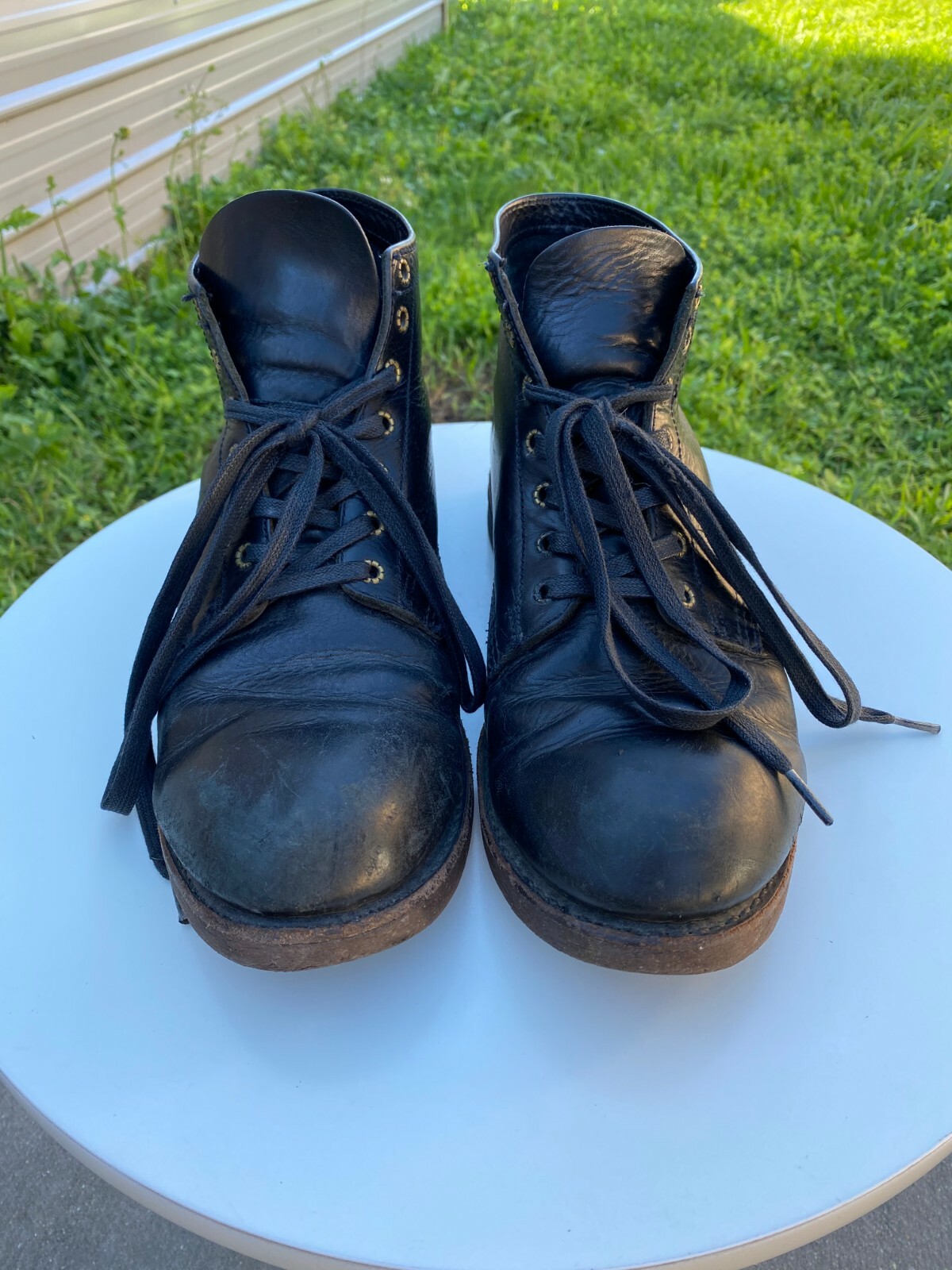 frye men's prison combat boot