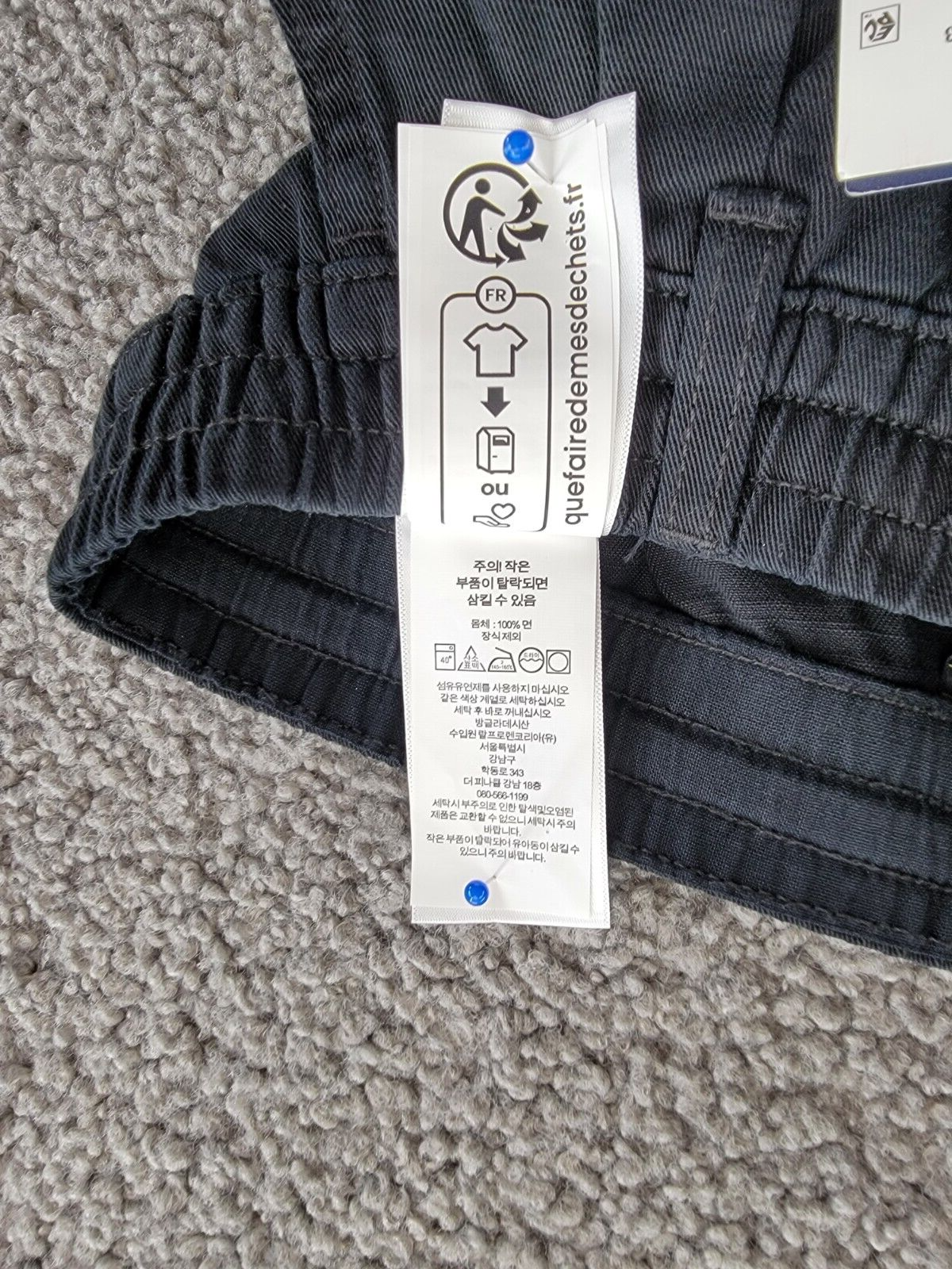 Polo Ralph Lauren Chino Drawstring Pants Big Boys 16 Polo Black Button Closure - Picture 17 of 20