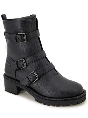 REACTION KENNETH COLE Женские черные туфли с круглым носком на блочном каблуке Moto 6 М