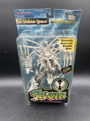 Spawn Ultra Action Figures Exo-Skeleton Spawn Series 4 Mcfarlane Toys 1996 New