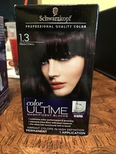 Schwarzkopf Color Ultime Hair Color 1.3 Black Cherry ...