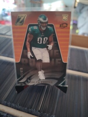 2023 Panini Zenith 1st Down Gold 19/100 Jalen Carter RC Eagles #148