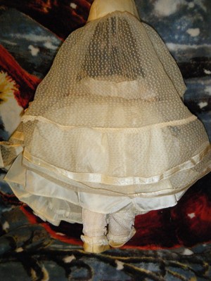 SWEET TERRI LEE BRIDE, ORIG MARKED GOWN