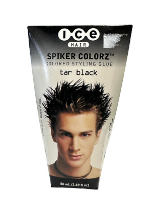 Joico ICE SPIKER Water-Resistant Styling Glue Tar Black NIB 1.7oz / 50ml New