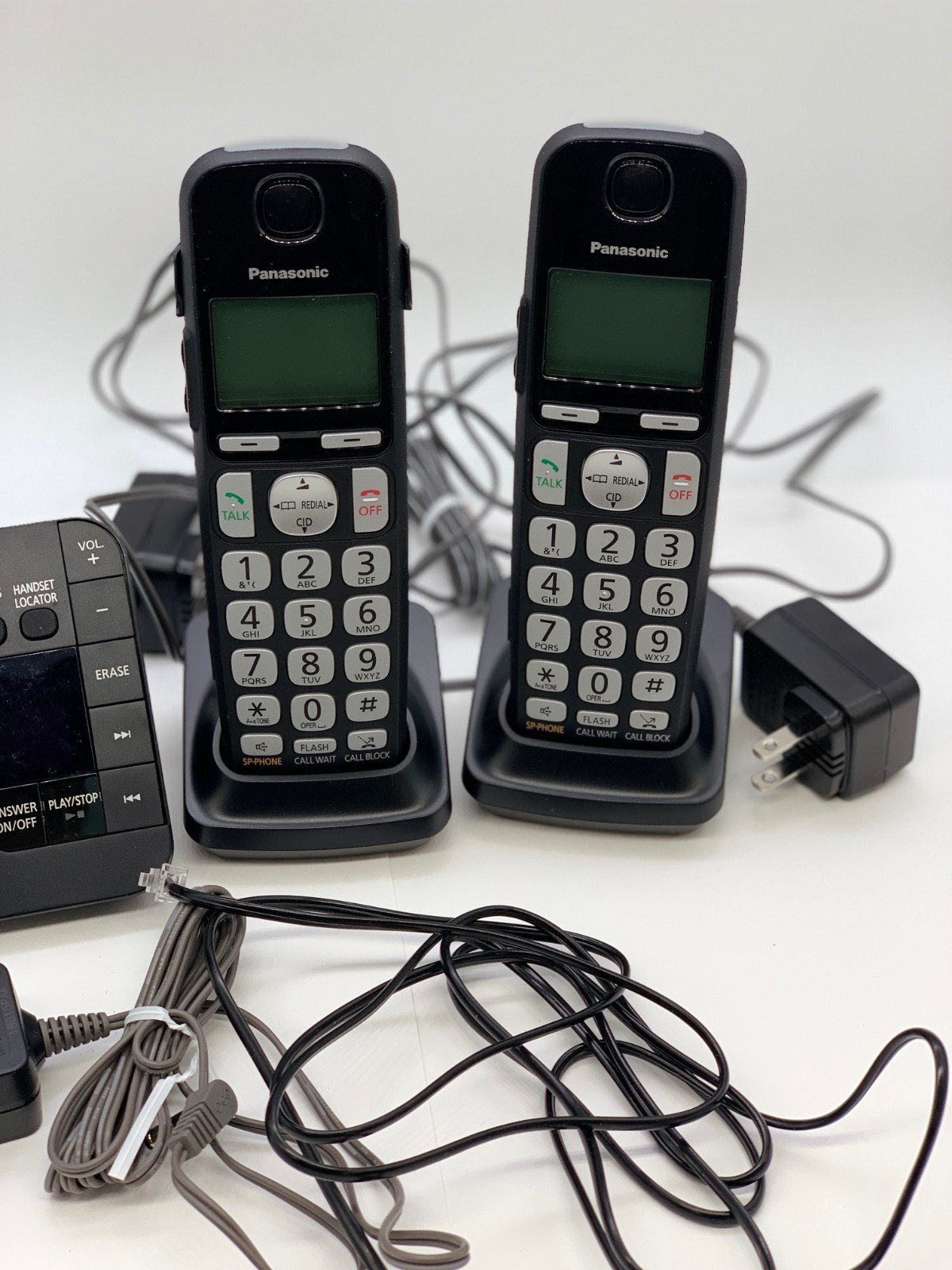 Panasonic KXTGE433B 1.9 GHz Single Line Cordless Phone