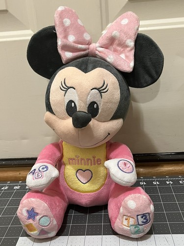 Disney Minnie Mouse Singing A B C's and Numbers Plush 13