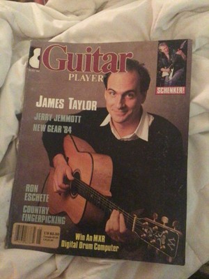 Guitar Player Magazine May 1984 - James Taylor - Schenker - Jerry Jemmott
