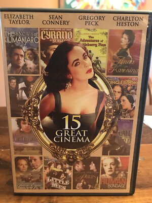 Great Cinema: 15 Films - 2 Disc Dvd Set With 15 Movies