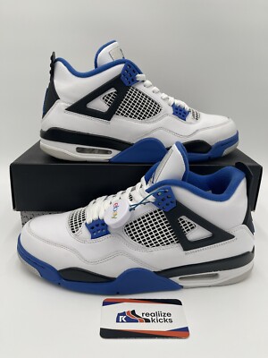 Mens Size 11.5 Nike Air Jordan 4 Retro Motorsports (308497-117) Clean OG Box!