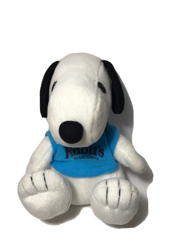Snoopy Plush Knotts Berry Farm Peanuts Gang Stuffed Animal