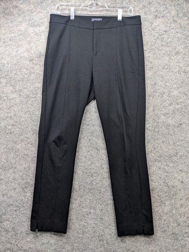 NYDJ Pants Womens 8 Black Lift Tuck Technology Straight Leg