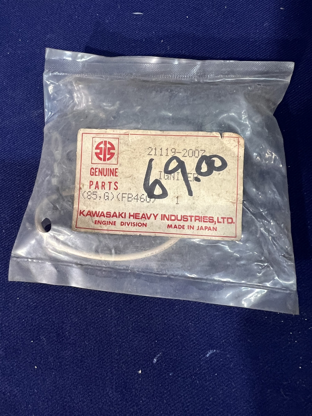 New Genuine Kawasaki 21119-2007 Igniter Assembly OEM FB460