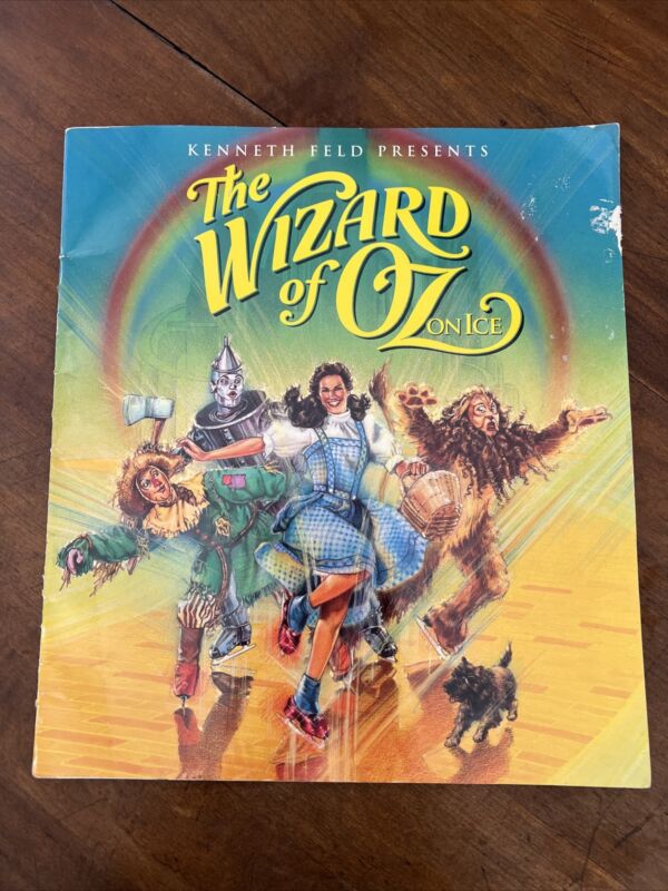 The Wizard Of Oz On Ice Souvenir Program Ringling Bros Barnum Bailey 1995 Vtg