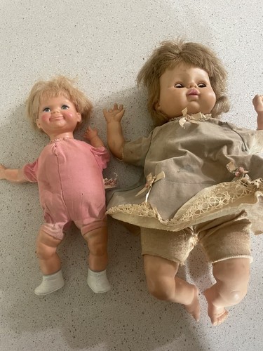 Vintage Creepy Scary Baby Doll Haunted Halloween Horror Spooky Eyes  Horseman